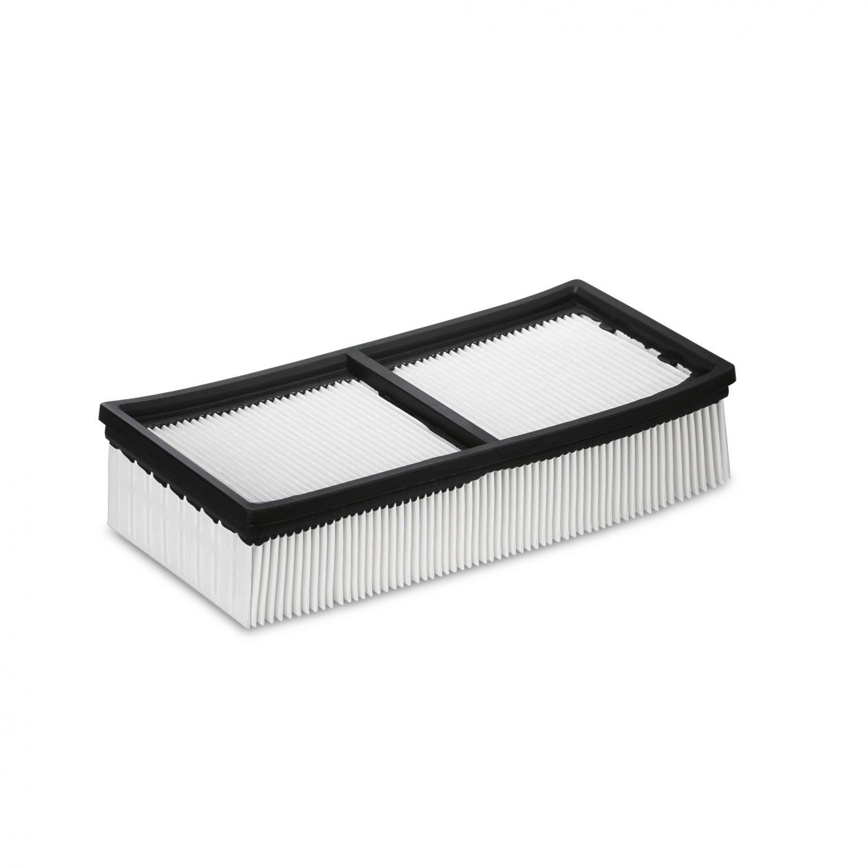 Плоский складчатый фильтр из полиэфирного шелка Karcher для пылесосов NT 65/2 Tact2 и 75/2 Tact2